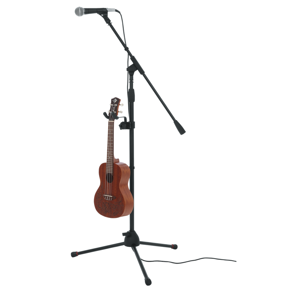 Uke/Mando Hanger Attachment w/ Clamp for Mic Stand