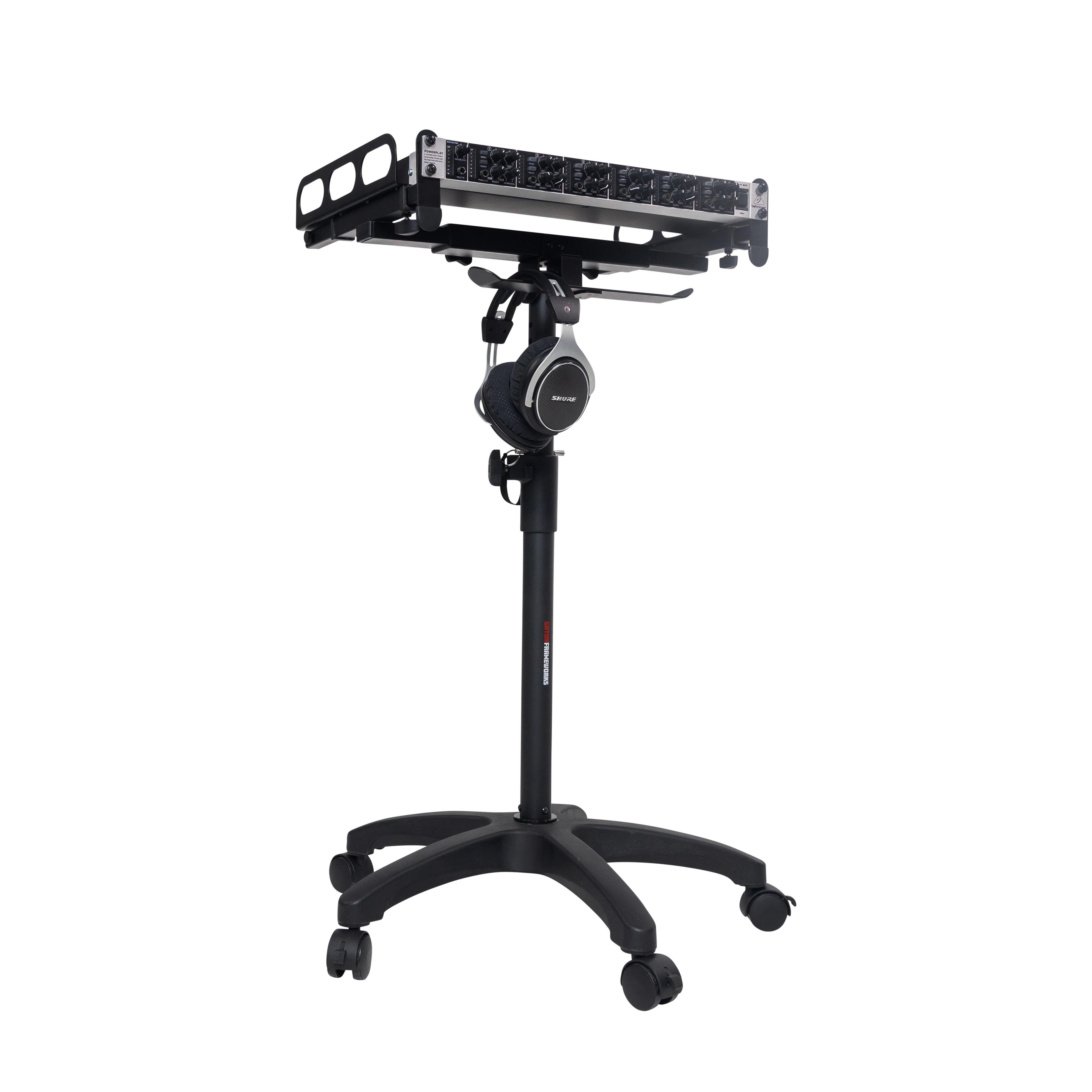 Height and Angled Adjustable Wheeled Mixer Stand