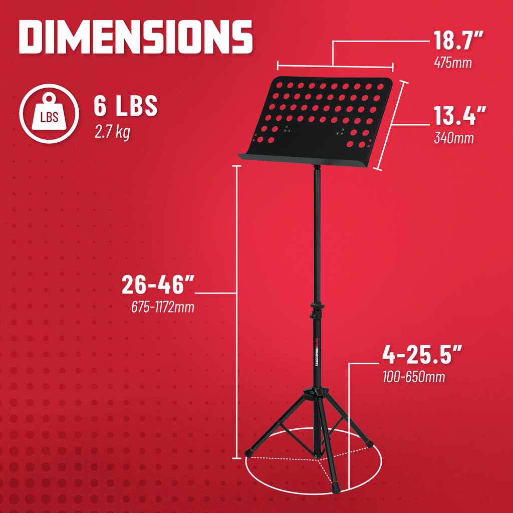 Lightweight Music Stand