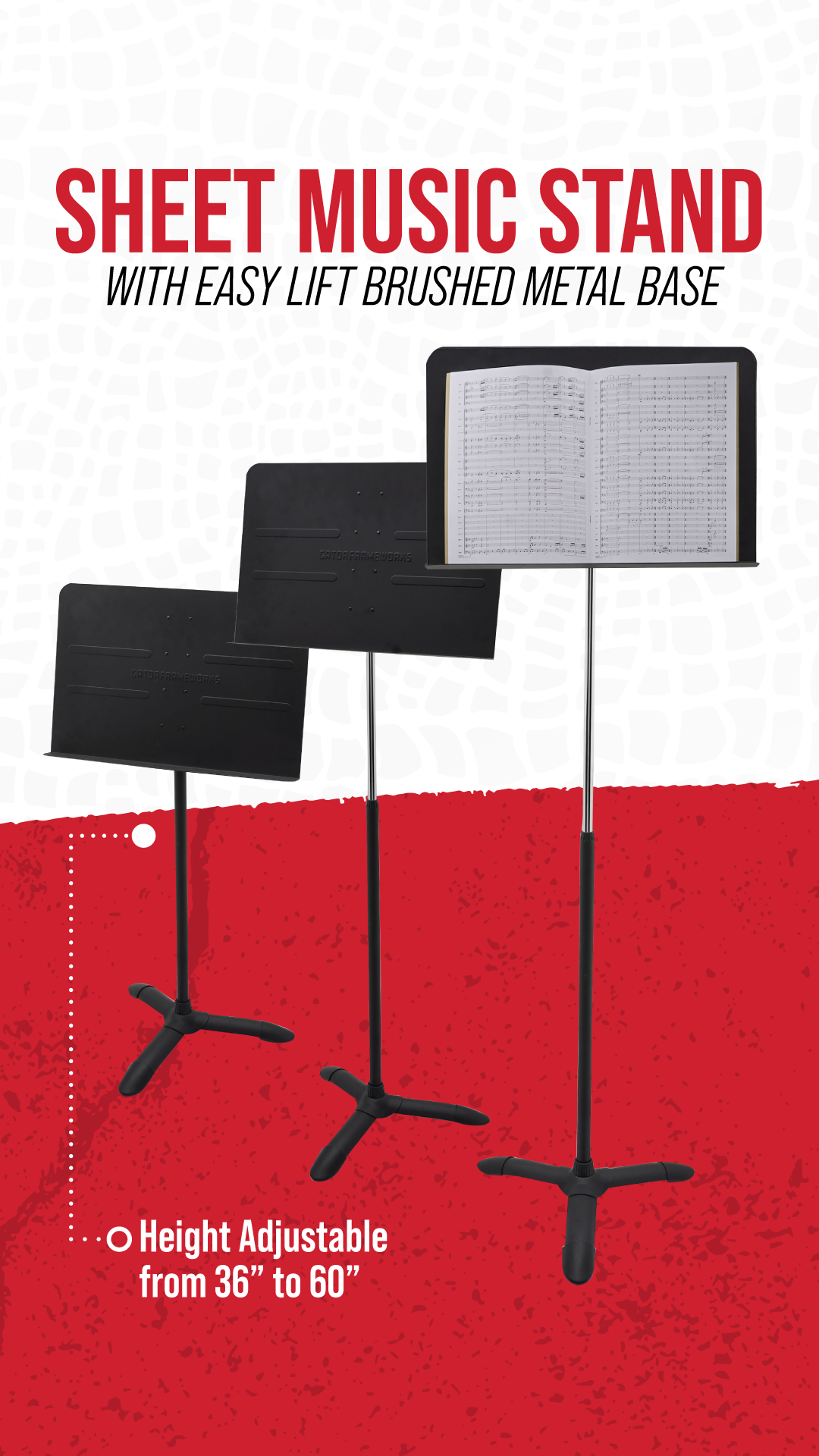 Standard Sheet Music Stand