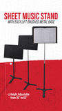 Standard Sheet Music Stand
