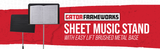 Standard Sheet Music Stand