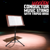 Wooden Conductor Music Stand