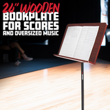 Wooden Conductor Music Stand - Collapsible