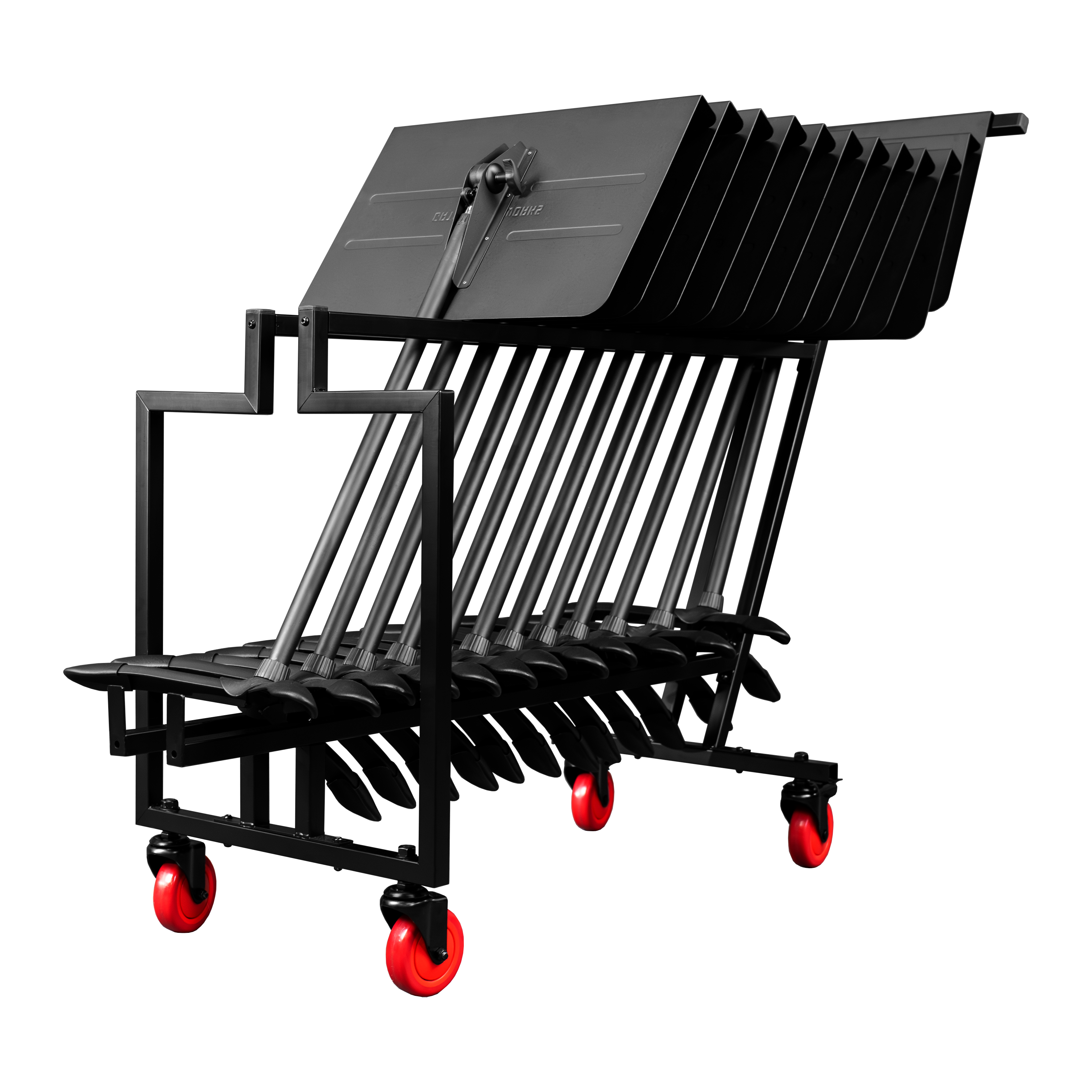 Sheet Music Stand Cart (12)