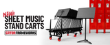 Sheet Music Stand Cart (12)