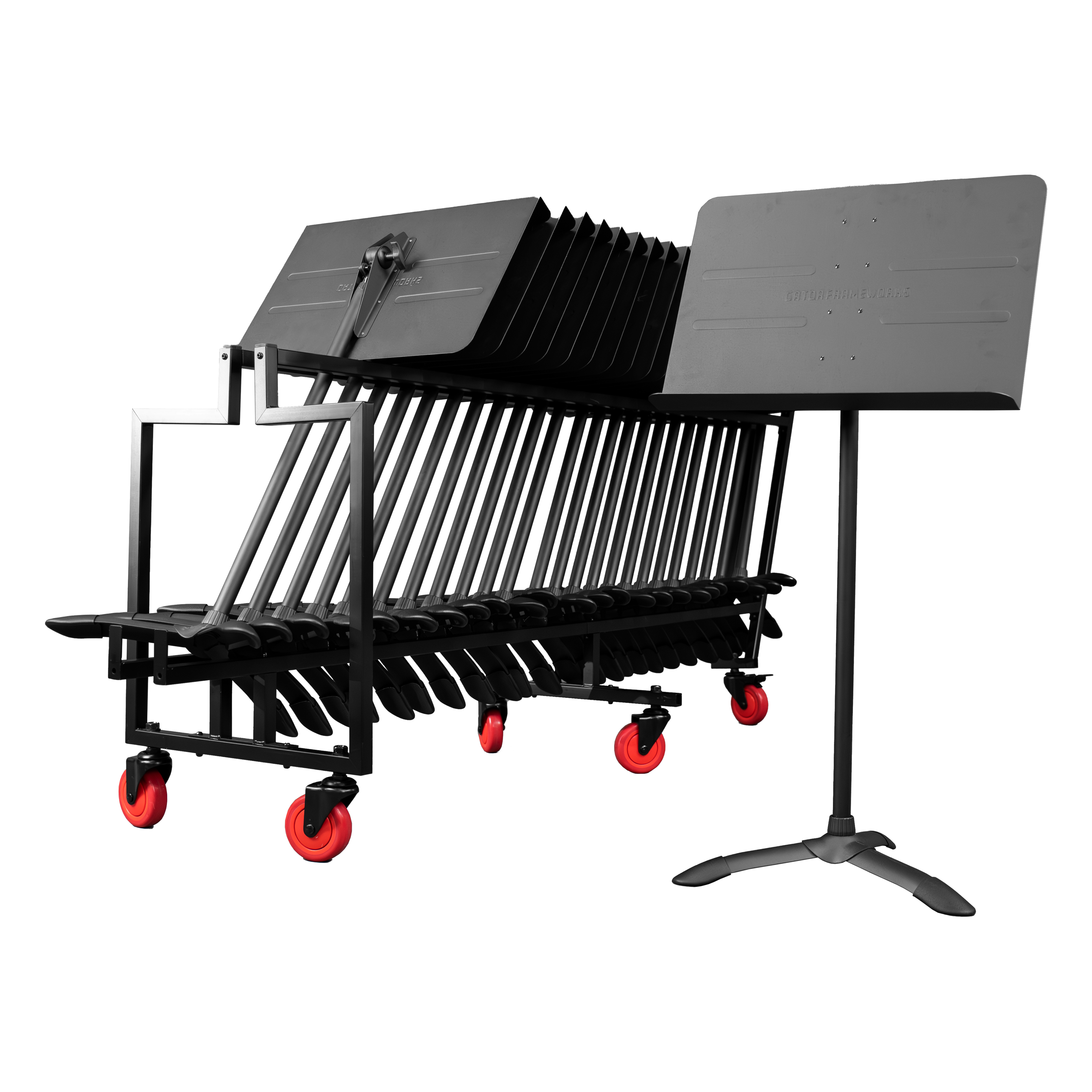 Sheet Music Stand Cart (25)