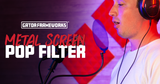 Metal Screen Pop Filter