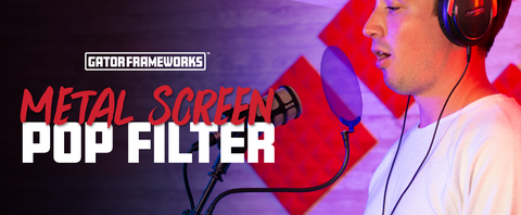 Metal Screen Pop Filter