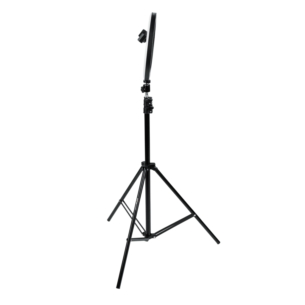 Set Of Two Stands, Ring Lights & Phone Holders
