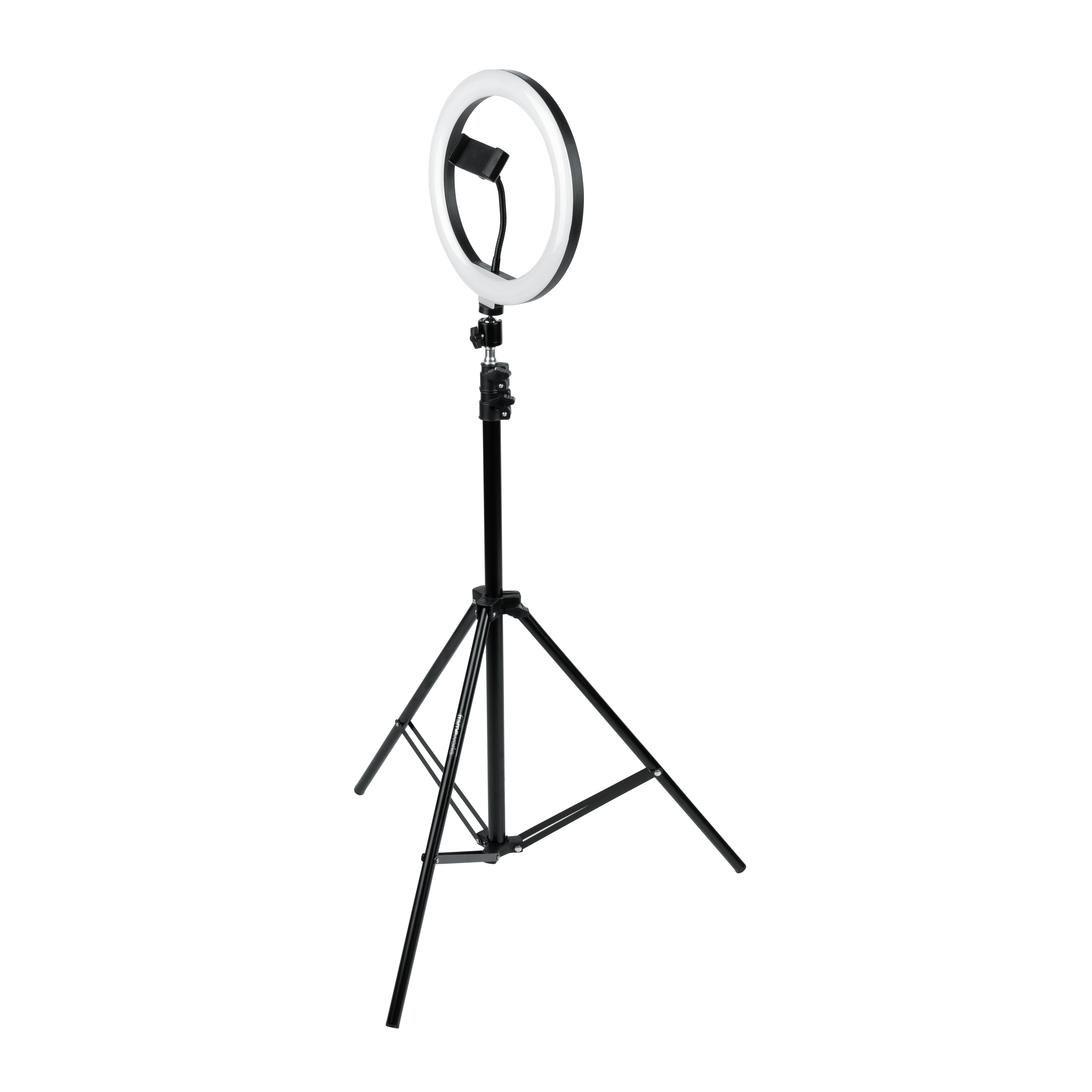 Set Of Two Stands, Ring Lights & Phone Holders