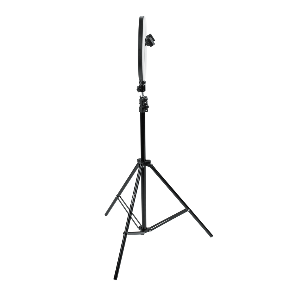 Set Of Two Stands, Ring Lights & Phone Holders