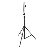 Ring Light Round Base Tripod Stand W/ Phone Clamp