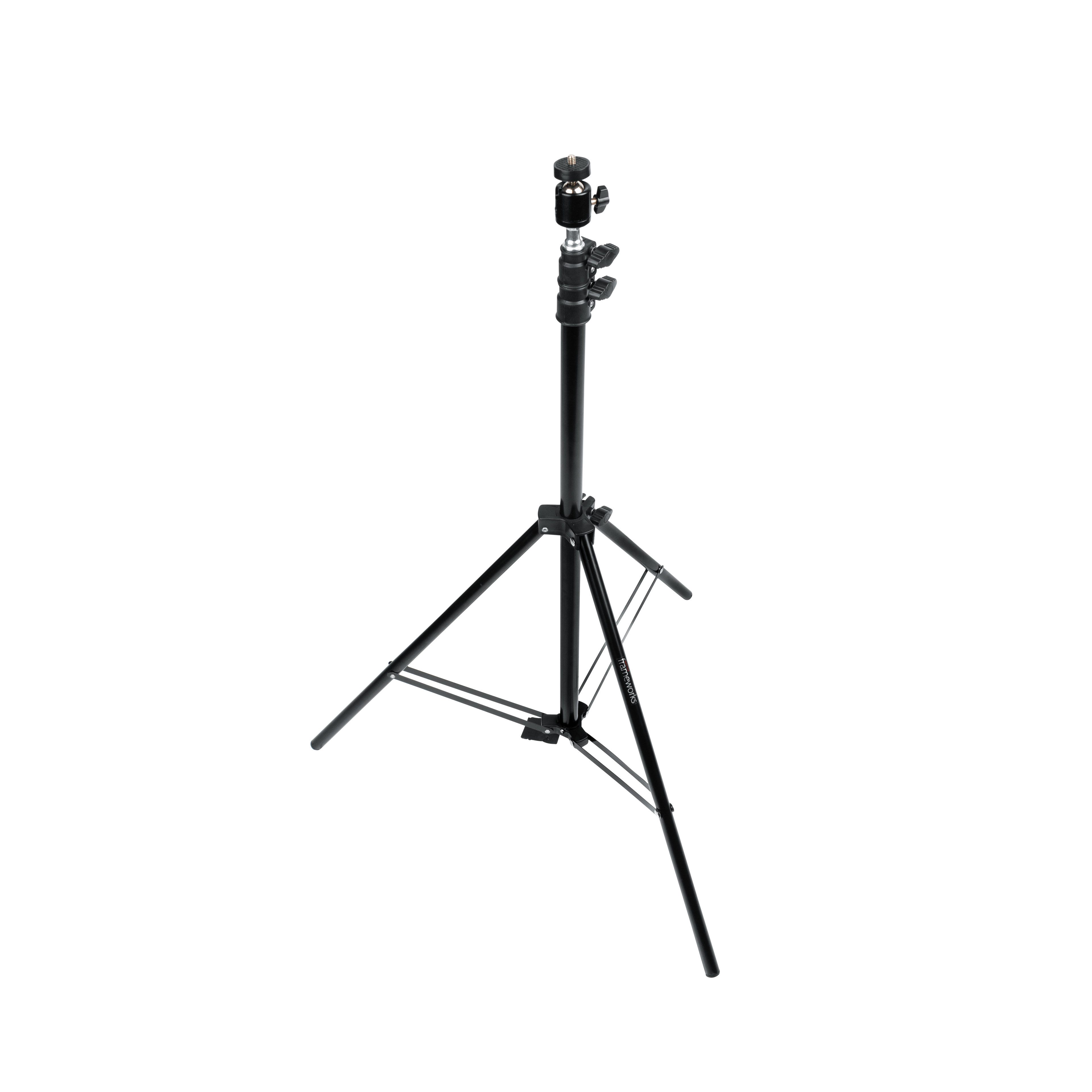 Ring Light Round Base Tripod Stand W/ Phone Clamp