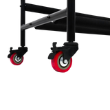 Two-Tier Snare Rack with Locking Casters