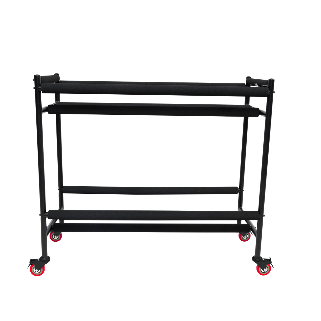 Two-Tier Snare Rack with Locking Casters