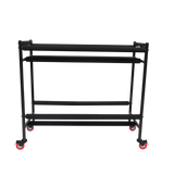 Two-Tier Snare Rack with Locking Casters
