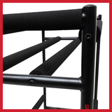 Two-Tier Snare Rack with Locking Casters