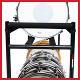 Two-Tier Snare Rack with Locking Casters