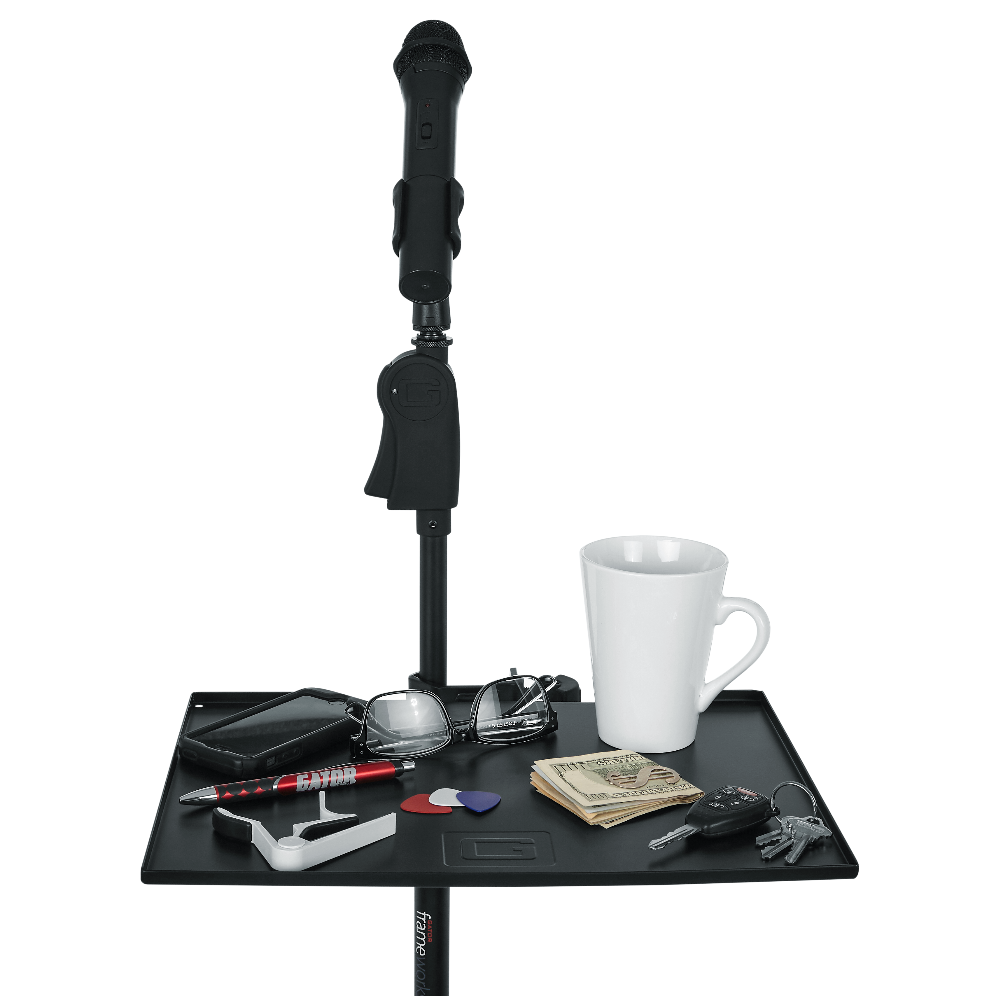 Gator Frameworks 11” x 15” Microphone Acc. Shelf