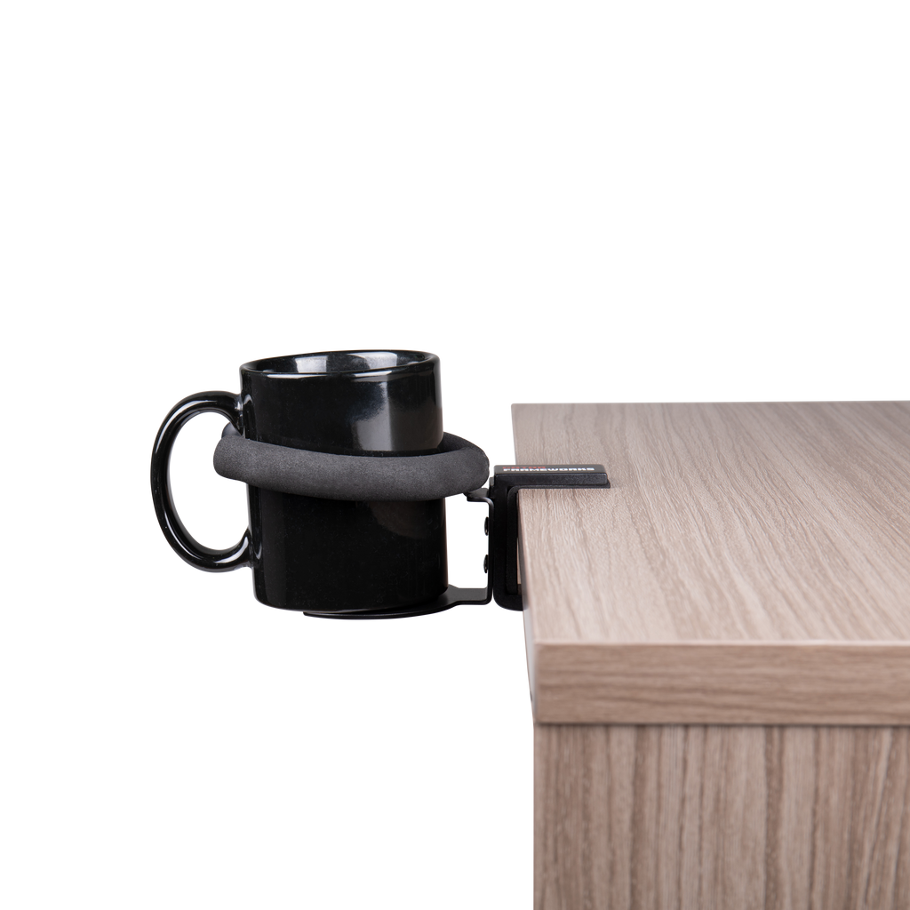 Single Cup Beverage Holder Mount for Stand