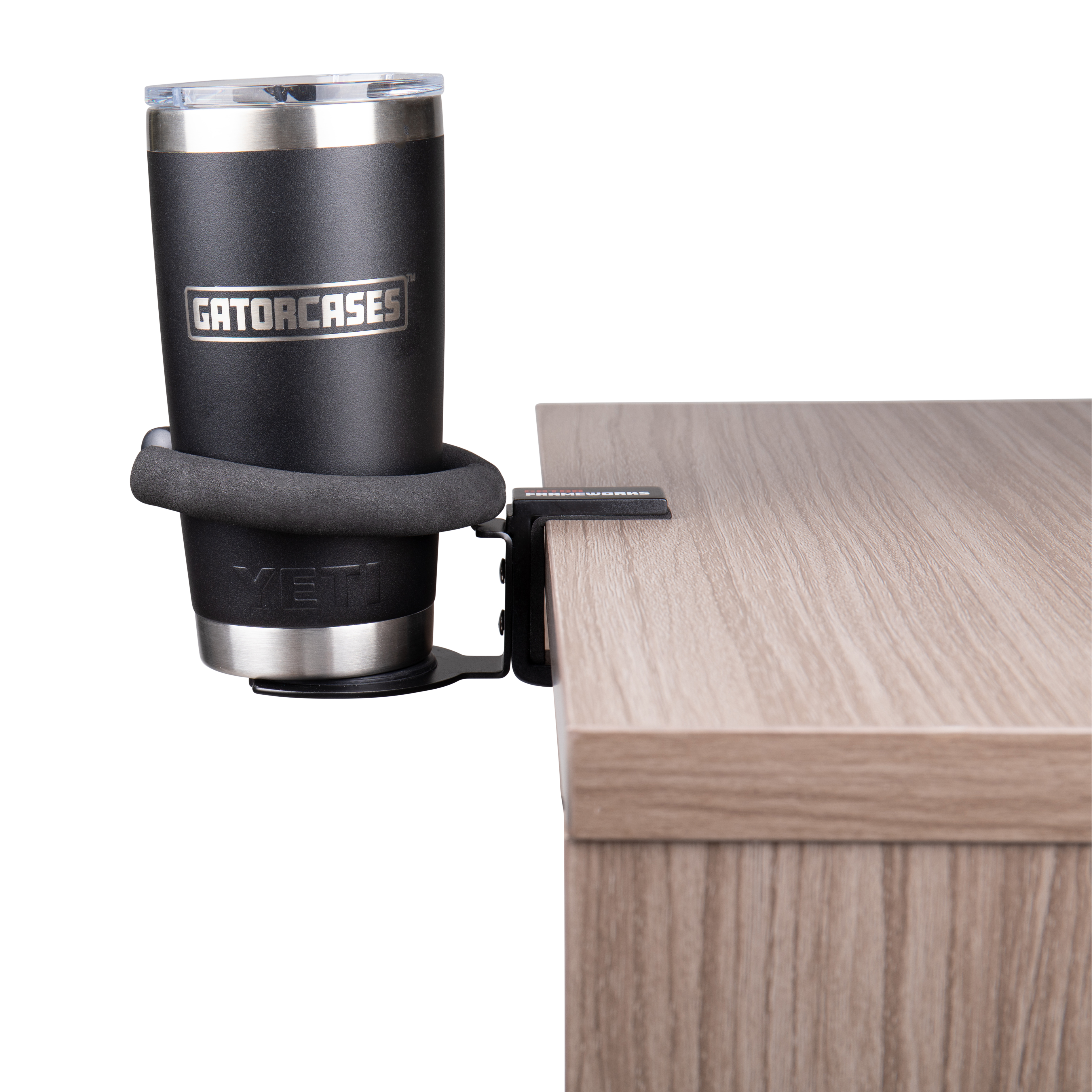 Single Cup Beverage Holder Mount for Stand