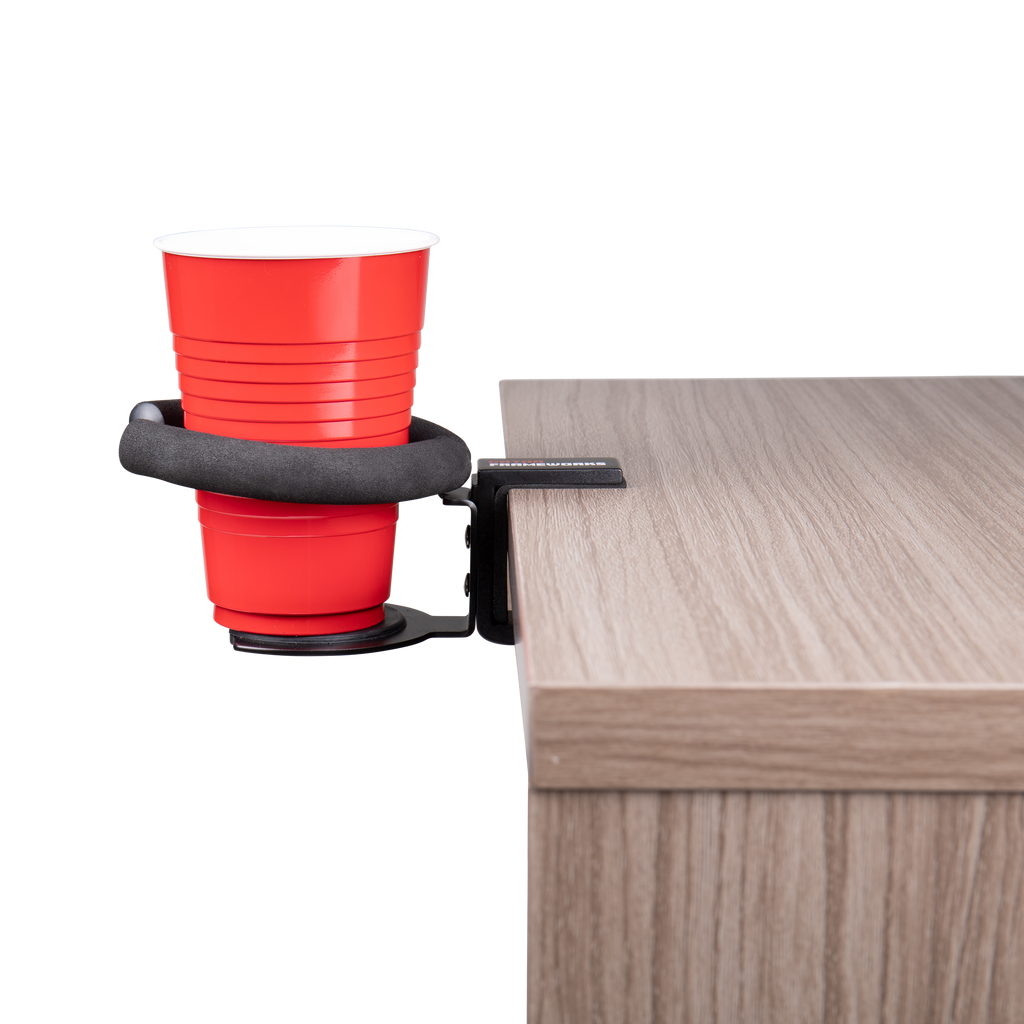 Single Cup Beverage Holder Mount for Stand