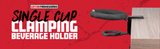 Single Cup Beverage Holder Mount for Stand