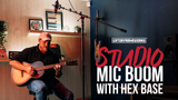 Studio Mic Boom with Hex Base