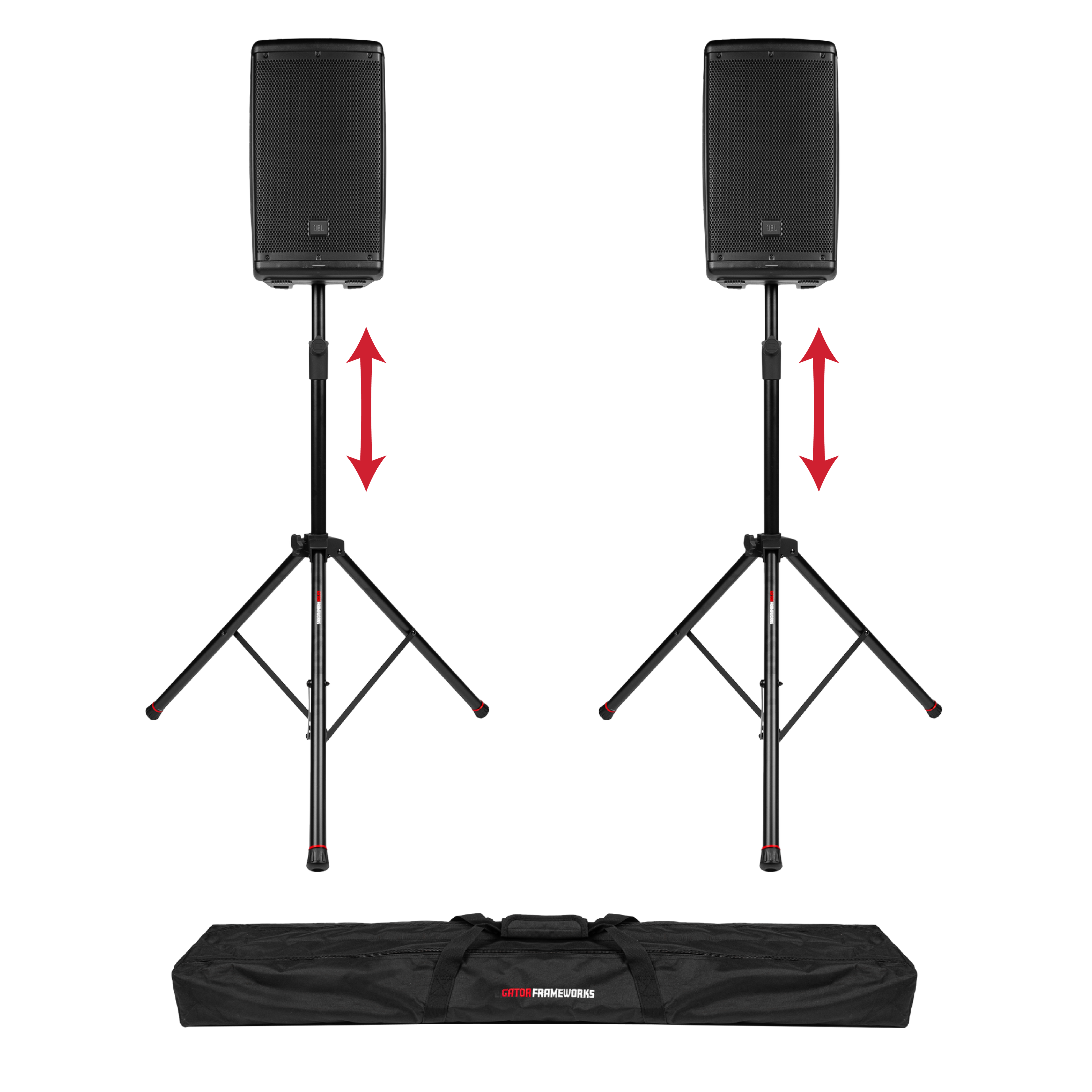 GFW-SPK-3000 (pair) with Carry Bag