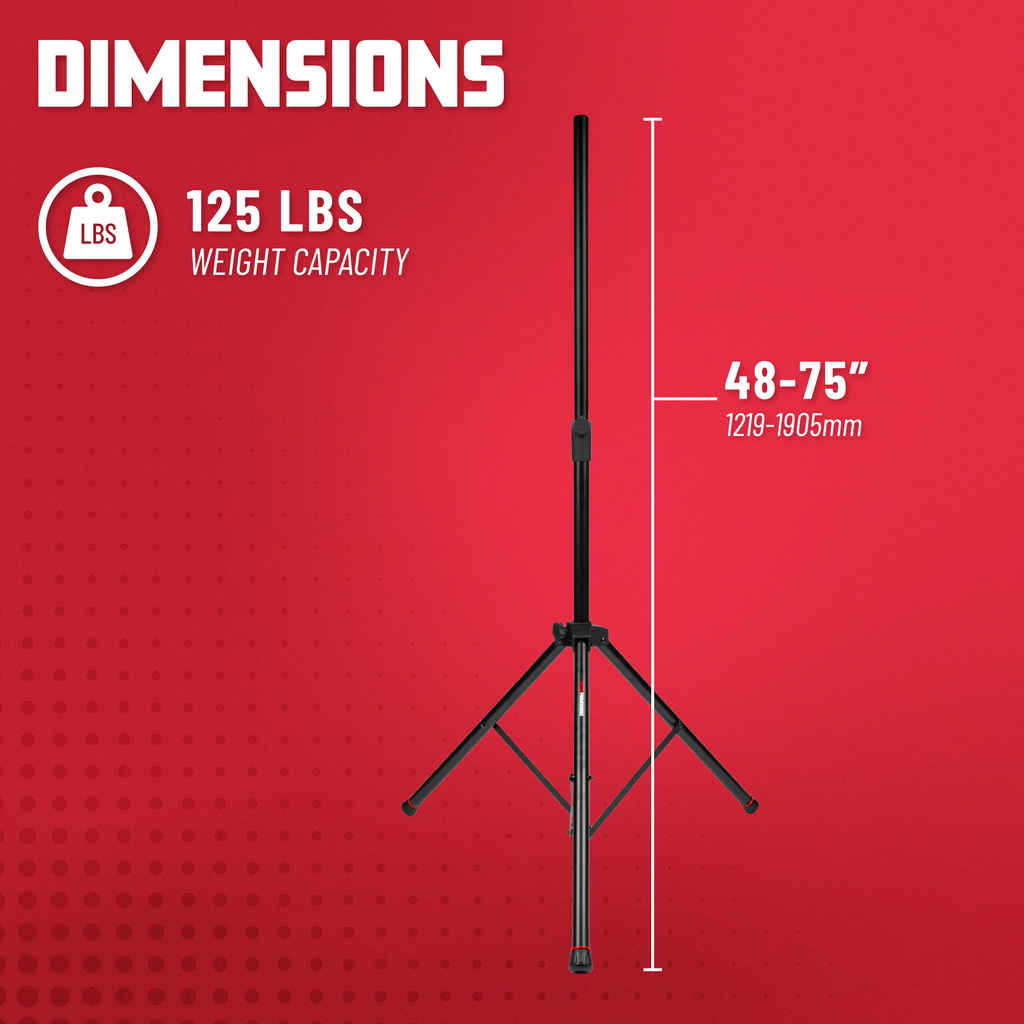 Deluxe Aluminum Speaker Stand