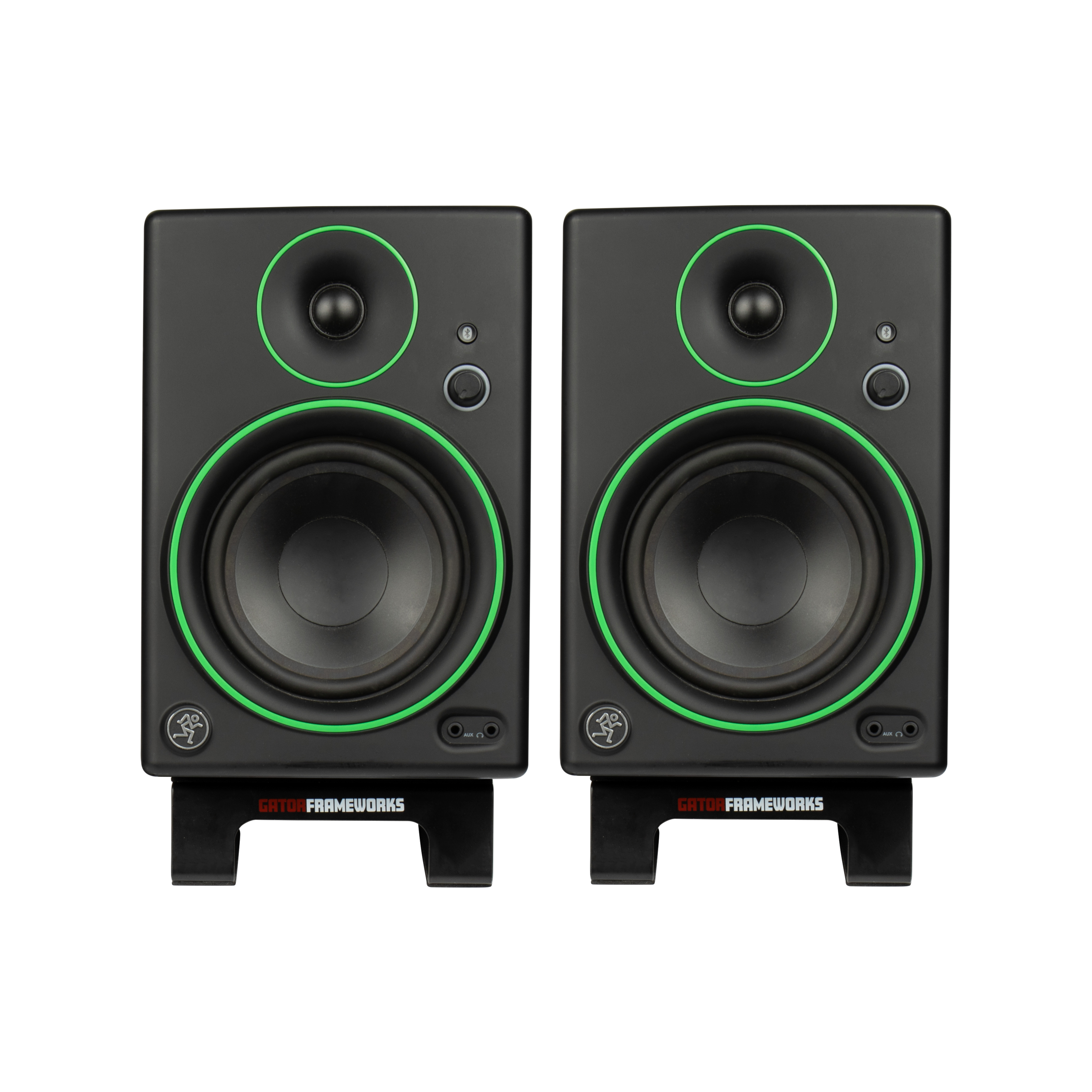 Desktop Speaker Wedge Stand Pair