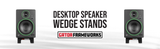 Desktop Speaker Wedge Stand Pair