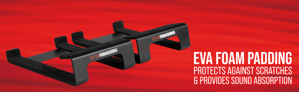 Desktop Speaker Wedge Stand Pair