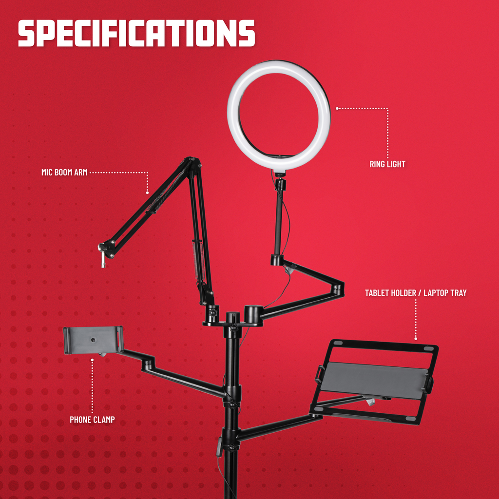 Frameworks Content Creation Desk Mount Stand