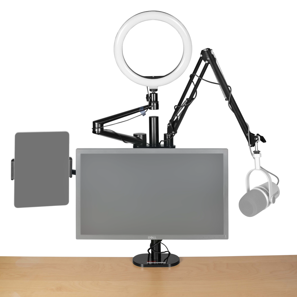 Frameworks Content Creation Desk Mount Stand