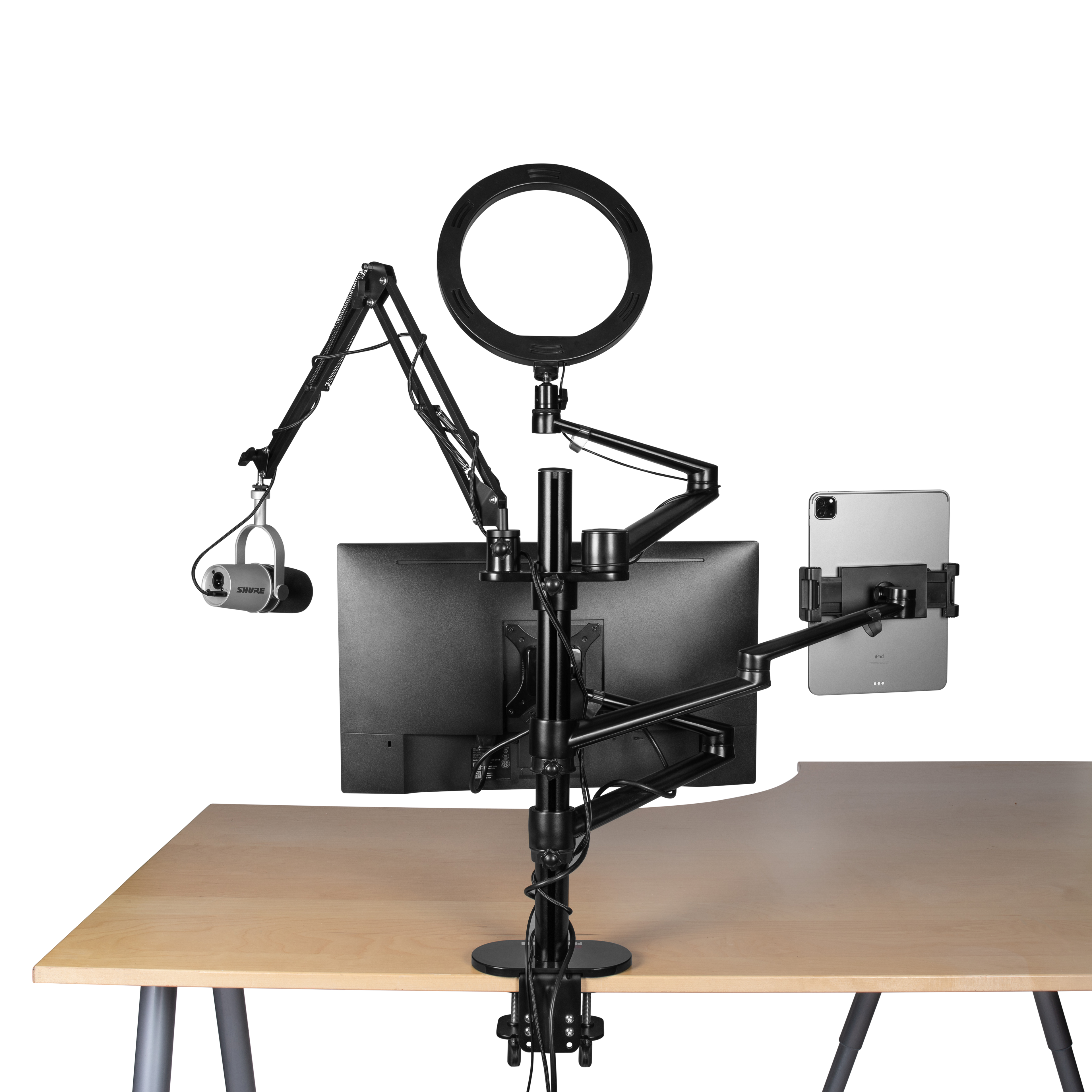 Frameworks Content Creation Desk Mount Stand