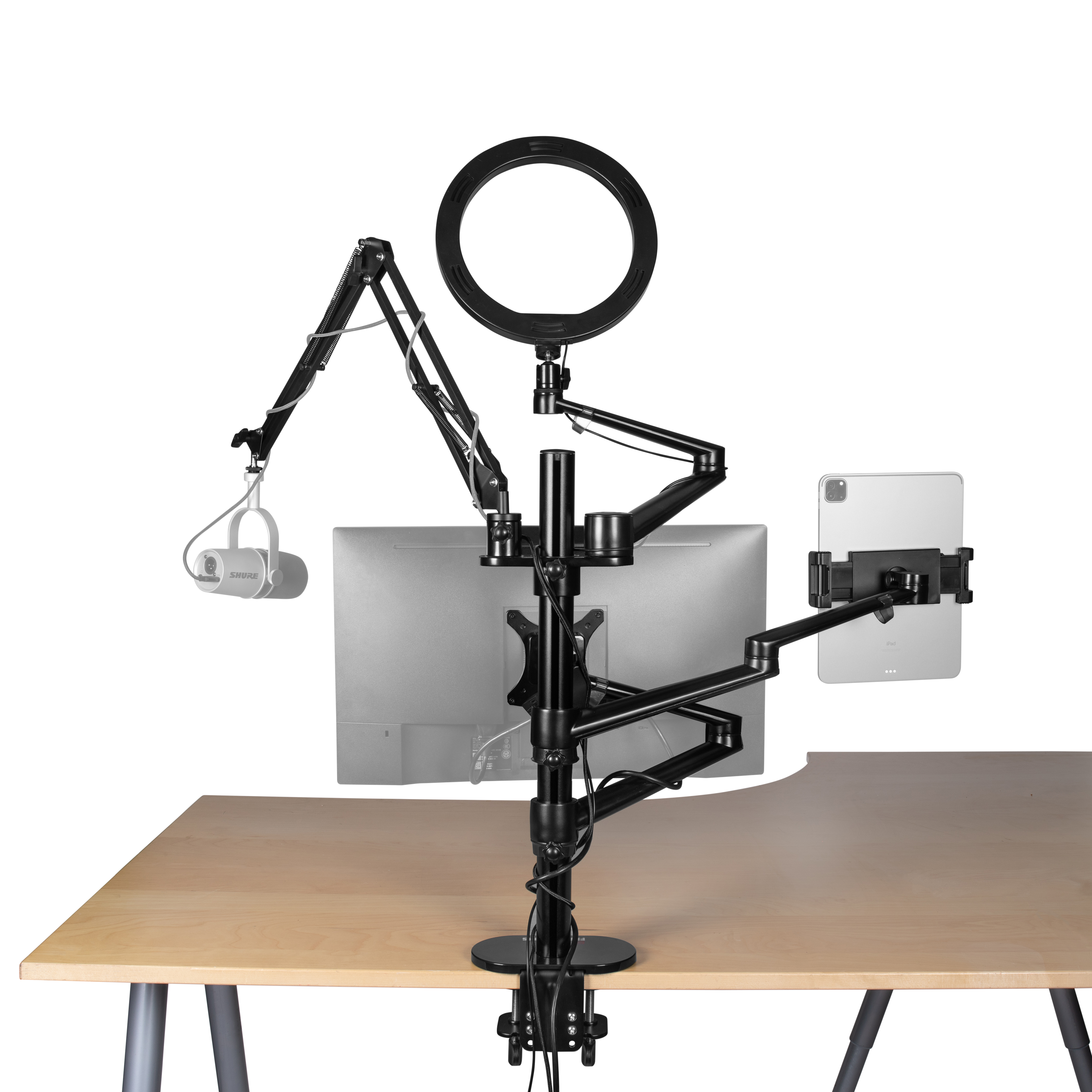 Frameworks Content Creation Desk Mount Stand