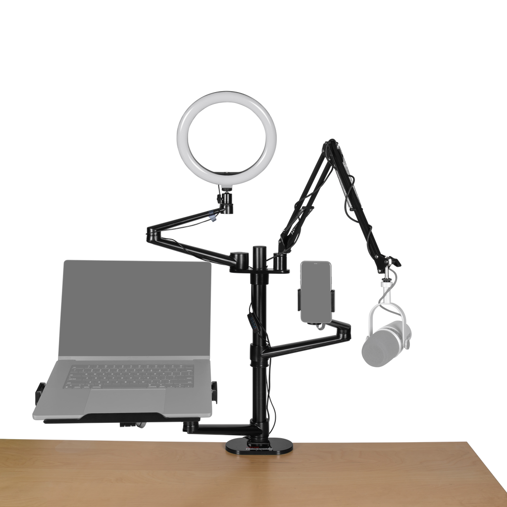 Frameworks Content Creation Desk Mount Stand