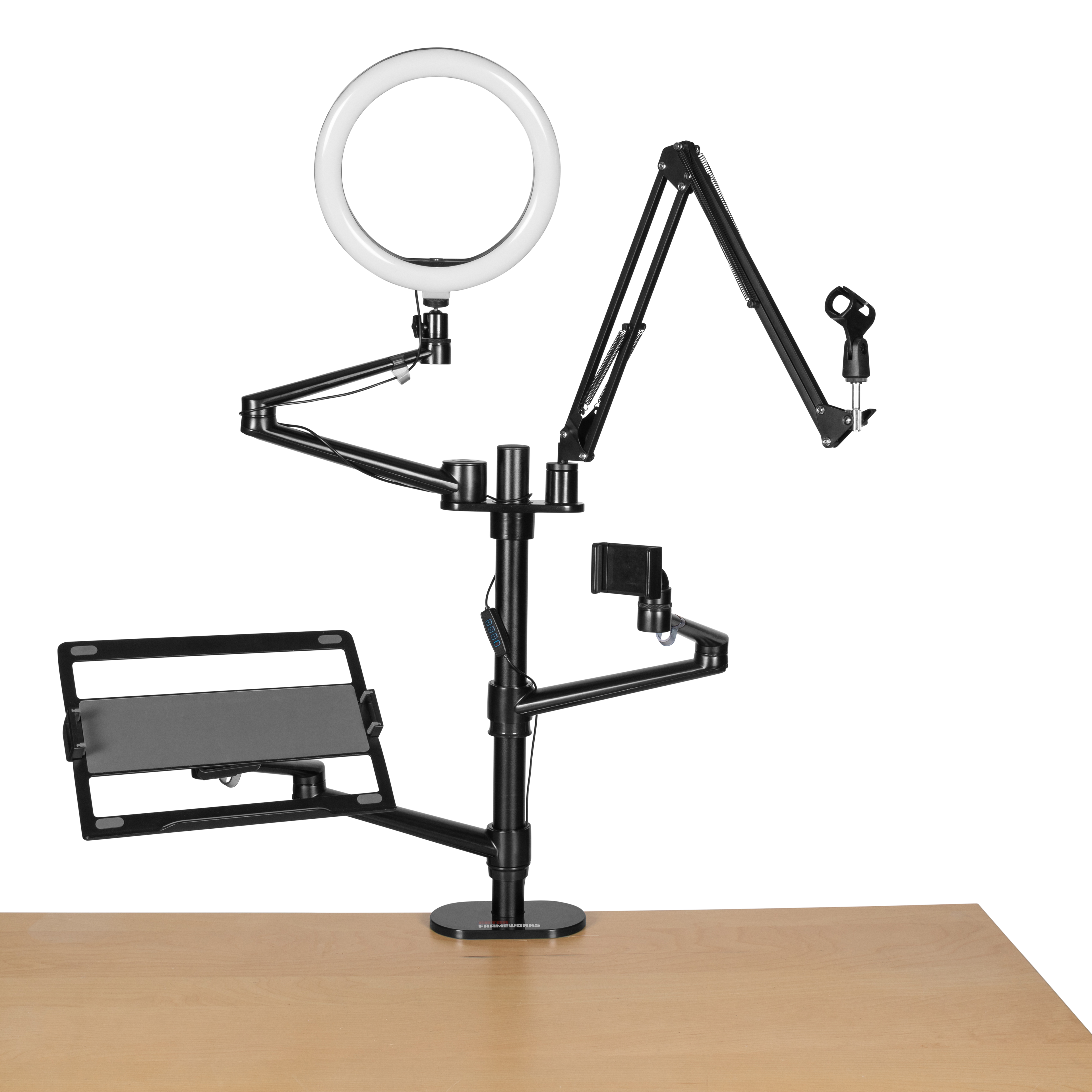 Frameworks Content Creation Desk Mount Stand