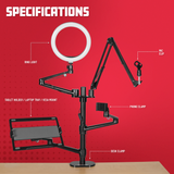 Frameworks Content Creation Desk Mount Stand