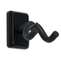 Black Wall Mount Ukulele/Mandolin Hanger