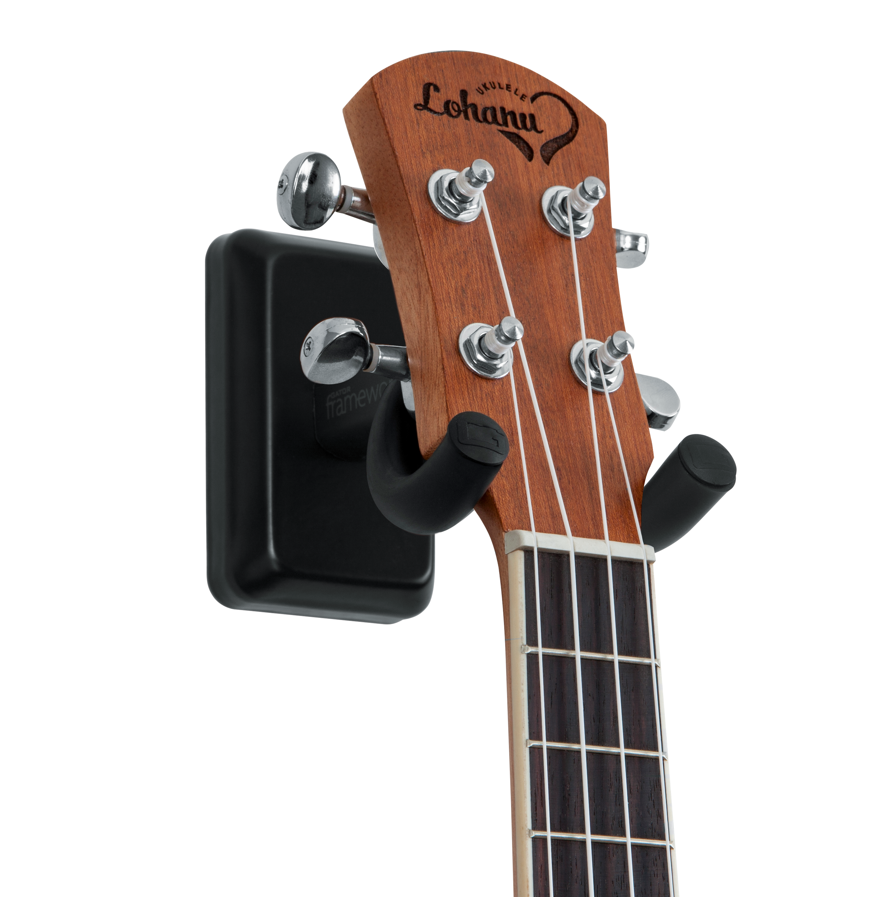 Black Wall Mount Ukulele/Mandolin Hanger