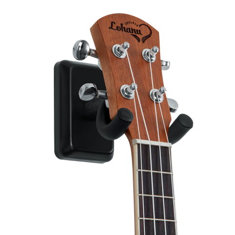Black Wall Mount Ukulele/Mandolin Hanger