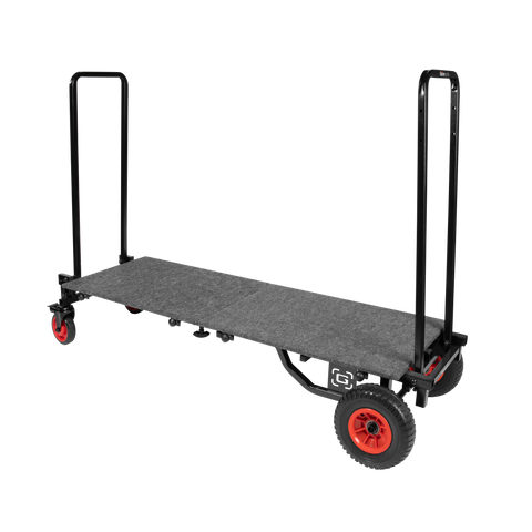 Lower Deck Flat Surface for Utility Carts