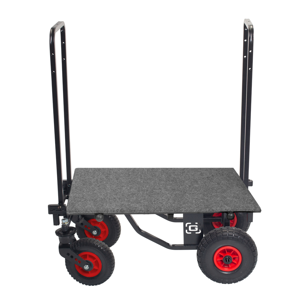 Lower Deck Flat Surface for Utility Carts