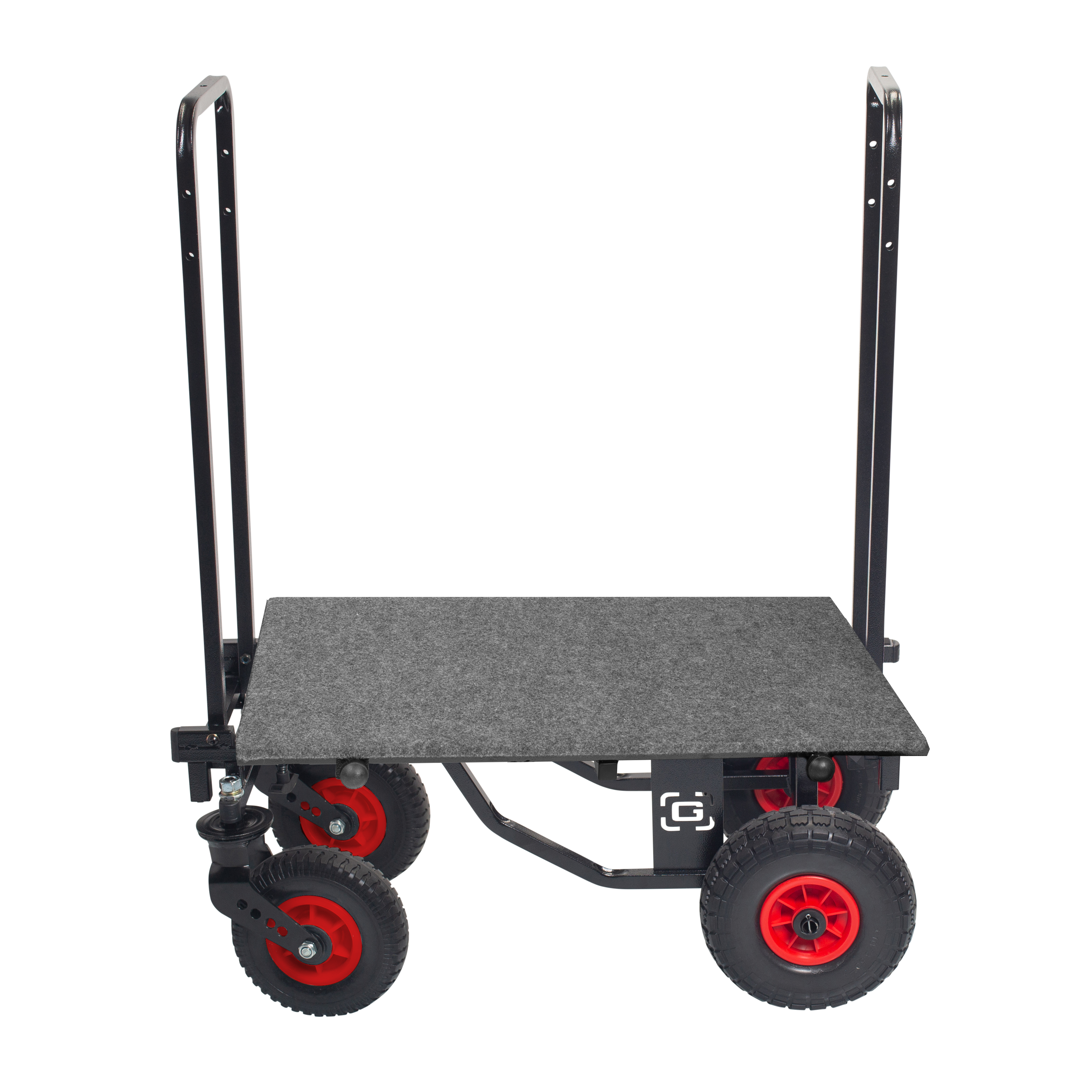 Lower Deck Flat Surface for Utility Carts
