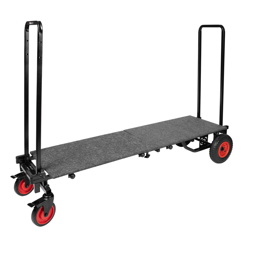 Lower Deck Flat Surface for Utility Carts