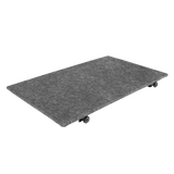 Lower Deck Flat Surface for Utility Carts
