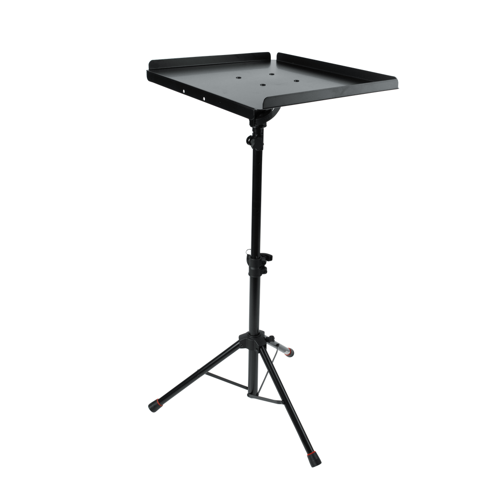 Compact Adjustable Media Tray Stand